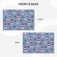 thumbnail image 4 of Placemats Set of 4 / 6, retro lighthouses anchor fish cute Placemats for Dining Table Indoor/Outdoors Heat Resistant Washable Placemats 18" x 12", 4 of 8