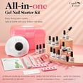 thumbnail image 4 of Candy Lover Gel Nail Polish Kit with UV LED Lamp, 12 Colors All Seasons Gel Polish Starter Kit, All-in-One Quick Dry Soak Off Nail Gel Manicure Kit with DIY Tools Valentine Gift for Women, 4 of 9