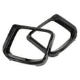 thumbnail image 4 of Accesorios para automóvil, 1 par de cubiertas para marco de espejo retrovisor izquierdo y derecho, rendimiento sólido, 4 of 9