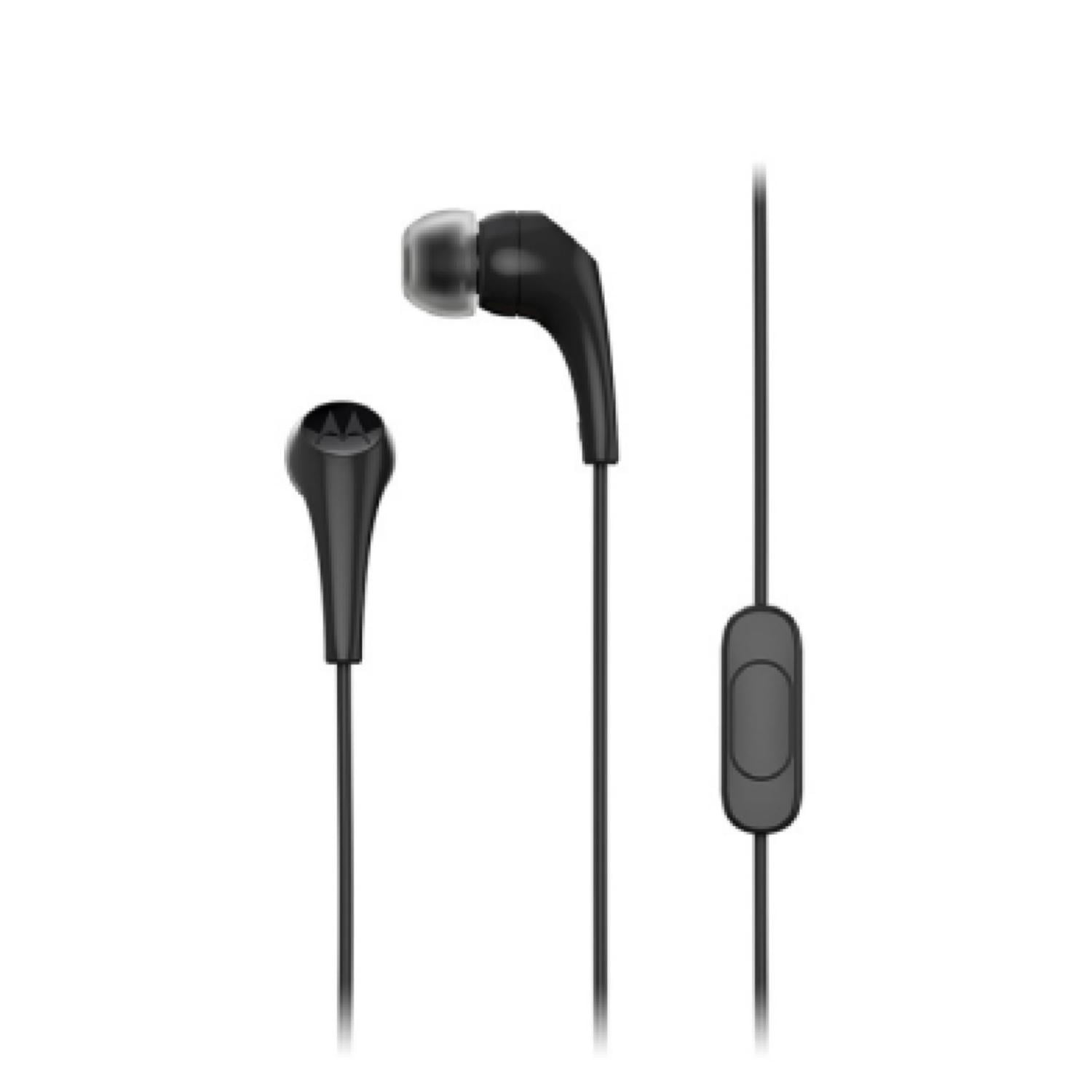 Motorola Audifono Earbuds 2 Manos Libres Negro