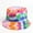 Green, variant on Tie Dye Reversible Bucket Hats Summer Travel Beach Sun Hat Outdoor Cap Unisex (14 Styles)