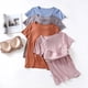thumbnail image 2 of Camiseta ajustada de una pieza con sujetador para mujer, Tops con almohadilla para el pecho, camisetas de fondo para dormir de verano, ropa de casa, 2 of 4