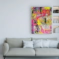 thumbnail image 3 of Trademark Fine Art 'Pink Paint Graffiti' Canvas Art by David Drioton, 3 of 3
