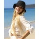 thumbnail image 5 of Gorro de pescador FURTALK de algodón lavado para mujer, verano, negro, 5 of 9
