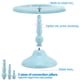 thumbnail image 3 of Juego de 3 soportes para tartas, soporte redondo de metal para tartas de postre, pizza de 8 pulgadas, 10 pulgadas, 12 pulgadas, bandeja para servir de Halloween para, 3 of 7