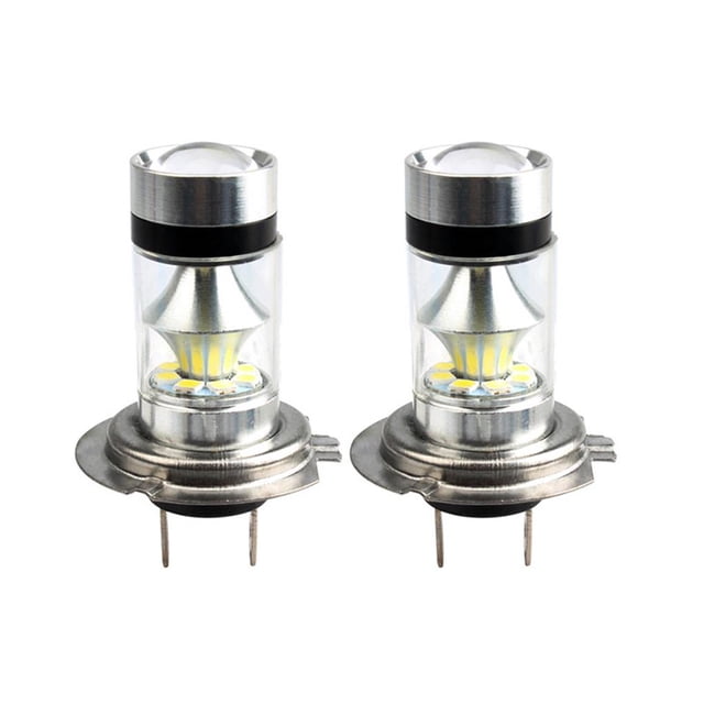 Bombillas Led H7 De Alta Potencia, 100 W, 20 Led, 6000 K, Luces Antiniebla Blancas Para Coche. 1 Par Serendint VI006617-00