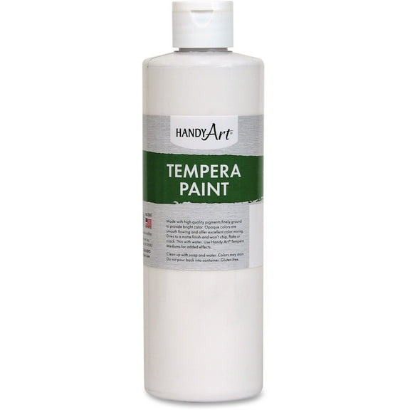 Handy Art Tempera Paint 16oz-White