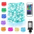 thumbnail image 1 of Guirnalda de luces OMIKA Twinkle Lights, enchufable, 40 pies, 120 LED, 1 of 9