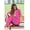 Hot Pink Cheetah, variant on Ekouaer Pajamas for Women Set Button Up Sleepwear Cute Pjs Ruffle Sleeve Notch Collar Lounge Sets with Long Pants