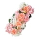 thumbnail image 1 of Paneles de Flores artificiales para decoración de pared Sunnimix Flores de arco de boda amarillo rosa blanco, 1 of 8
