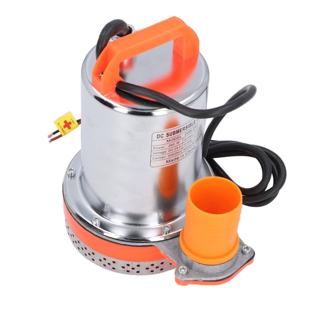 Bomba Sumergible De CC, Impulsor Centrífugo Bomba De Agua De Cabezal Alto Pantalla De Filtro ABS 24 V 260 W Estructura De Sellado Resistente A La Erosión Para Minería Industrial
