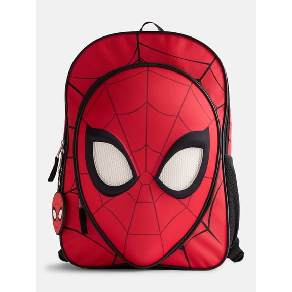 Marvel Spider-Man Boys 17" Light Up Mask Backpack