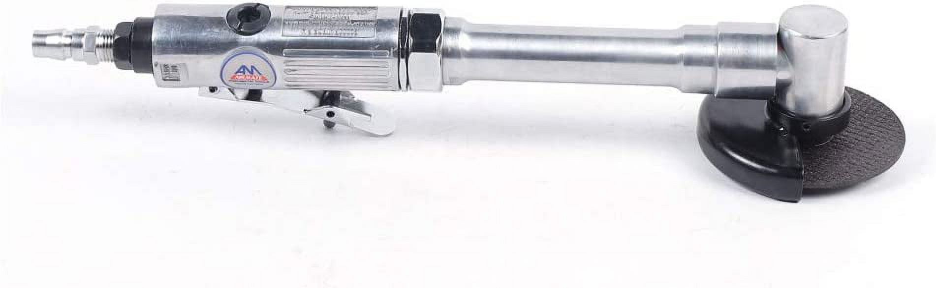 FETCOI Angle Grinder Tool, 1/4 " Pneumatic Cutting Machine Air Angle Grinder Air Cutter Grinding Tool Long Handle