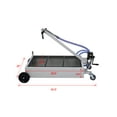 thumbnail image 5 of Clearance! Portable 15 Gallon Oil Drain Pan with Electric Pump Low Profile Oil Change Pan Dolly with 7ft Hose and Rolling Casters for Trucks Cars SUVs, 5 of 5