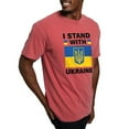 thumbnail image 4 of CafePress - I Stand With Ukraine Mens Comfort Colorsâ® Shirt - Mens Comfort Colors Shirt, 4 of 5