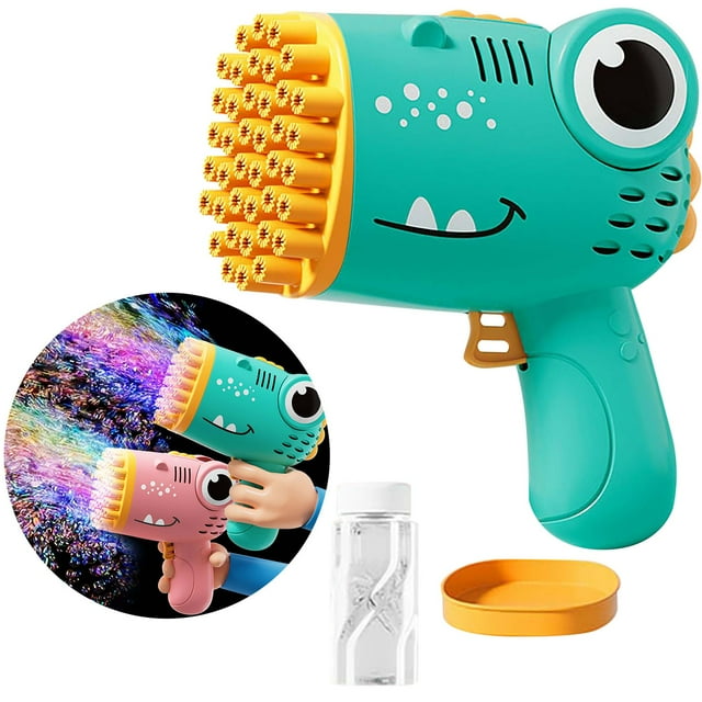 WRXMIJNHGSA Beach Bar Under $10 Toys and Hobbies Beach toy Dinosaur Shaped Bubble Set 2 Pcs Adorable Design For Bubble Blowing Fun Batteries Not Included 60ml