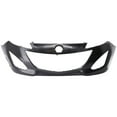 thumbnail image 4 of CAPA For 12-15 Mazda5 Front Bumper Cover w/o Sensor Holes MA1000234 C51350031ABB, 4 of 4