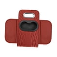 thumbnail image 3 of arctrm Auto Car Armrest Cushion Cup Holder Lightweight Modern Car Armrest Organizer Red, 3 of 9