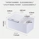 thumbnail image 3 of Caja de Almacenamiento de Escritorio Eléctrica de Inducción Inteligente, Ideal para el Cuidado de la Piel, para Pañuelos, para Refrigerios de Oficina., 3 of 5