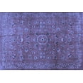 thumbnail image 1 of Ahgly Company Indoor Rectangle Persian Blue Traditional Area Rugs, 8' x 12', 1 of 4