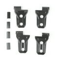 thumbnail image 2 of Door Hinge Cover Door Hinge Trim Door Hinge Decor Door Hinge Protector Car Accessories 8Pcs Carbon Fiber Texture Door Hinge Cover Trim Fit For  JL 2018+, 2 of 8