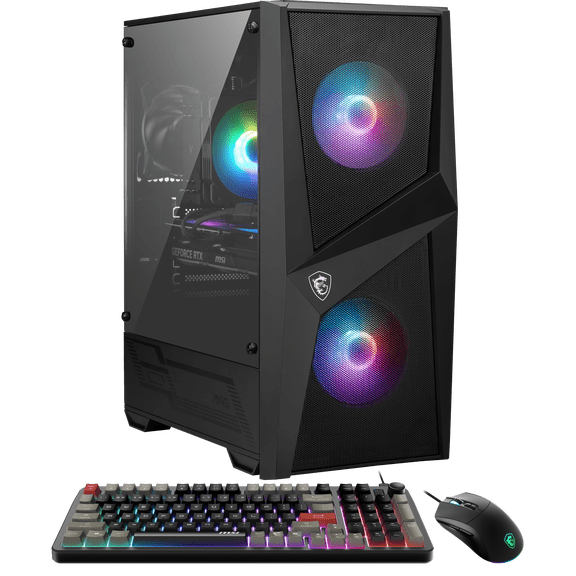 MSI Codex R2 AI Gaming Desktop Intel Ultra 7 265F NVIDIA RTX 5070 12GB - 16GB DDR5 1 TB SSD Win 11 Black