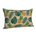 thumbnail image 2 of Disketp Pillow Covers Pineapples Palm Leaves Pattern Throw Pillow Case Cushion Covers,Cushion For Bedroom,Couch,Home-20"X30", 2 of 9