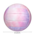 thumbnail image 3 of Volleyball Official Size 5 Soft To Touch Volleyball Indoor Outdoor Beach Volleyball for Child Teenager Adult Training, 3 of 8
