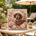 thumbnail image 2 of LOWLHOME Animal Pearl Art DIY Craft Kit, 5D Diamond Painting for Adults Beginner, Handmade Pearl Beads Dots Painting Gem Sparkling Horse Home Wall Decoration (Dachshund), 2 of 4