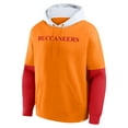 thumbnail image 5 of Men's Fanatics Tan Tampa Bay Buccaneers Helmet Retro Pullover Hoodie, 5 of 7
