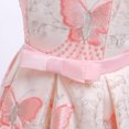 thumbnail image 7 of Summer Savings Clearance! Edvintorg 3-8Years Kids Dresses For Girls Fashion Solid Color Butterfly Embroidery Bowknot Birthday Party Flowers Gown Kids Dresses Princess Costumes For Girls, 7 of 7