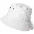 thumbnail image 1 of Gorra tipo bucket algodón 22.4 pulgadas gorra tipo bucket ventilada para adolescentes uso diario playa senderismo, 1 of 7