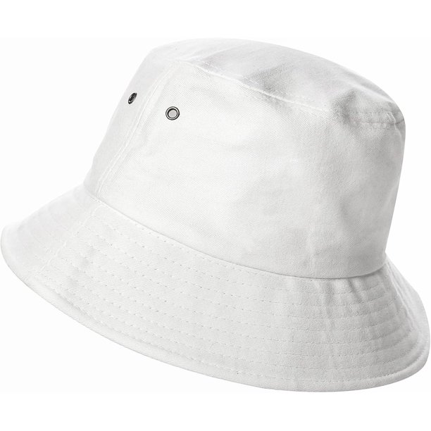 Gorra tipo bucket algodón 22.4 pulgadas gorra tipo bucket ventilada para adolescentes uso diario playa senderismo