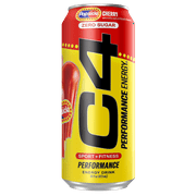 C4 Performance Energy Drink, Cherry Popsicle, 16 oz, Single Can