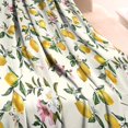 thumbnail image 3 of Yellow Lemon Fruit Flowers Yellow Pattern Blanket,Comfortable Soft Flannel Throw Blanket,All Season,Warm Lightweight Blankets for Sofa Bed Couch Living Room Chair,60"x80", 3 of 4