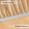 thumbnail image 4 of LAICAIW Nappe Ronde Ajustée, Nappe Réversible Imperméable et Résistante aux Taches avec Élastique Extensible, Housse de Table Facile à Nettoyer pour Usage Extérieur/intérieur, Convient aux Tables Rondes jusqu'à 40 Pouces-44 Pouces de Diamètre, Champagne, 4 of 7