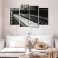 thumbnail image 2 of Elephant Stock Play The Piano Wall Art - Horizontal Multi Panel Canvas - Living Room Wall Decor - Music Multi Panel - Gray And Black Decor - 52" x 32", 2 of 8