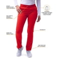 thumbnail image 3 of Adar Pro Scrubs For Women - Skinny Leg Yoga Scrub Pants, 3 of 6