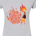 thumbnail image 3 of Elemental - Find Your Fire Ember - Juniors Fitted Graphic T-Shirt, 3 of 5