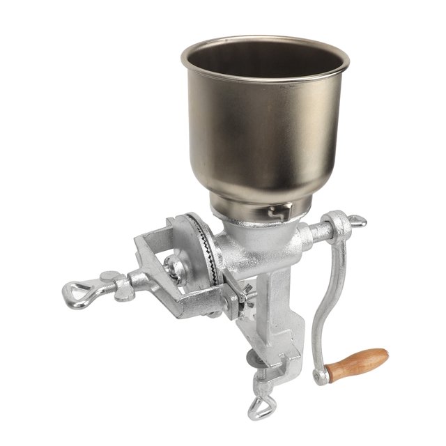 Flour Mill, Hand Crank Easy Assembly Grain Grinder for Pepper