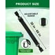 thumbnail image 4 of Correa de bloqueo para cesto de basura COMBATCH, ajustable, doble pinza, 2 unidades, 4 of 8