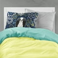 thumbnail image 2 of Carolines Treasures BB5081PILLOWCASE Blue Flowers Japanese Chin Fabric Standard Pillowcase Standard multicolor, 2 of 2