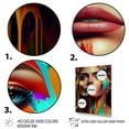 thumbnail image 3 of Designart Vibrant Creative Woman Portrait V Canvas Wall Art, 3 of 5