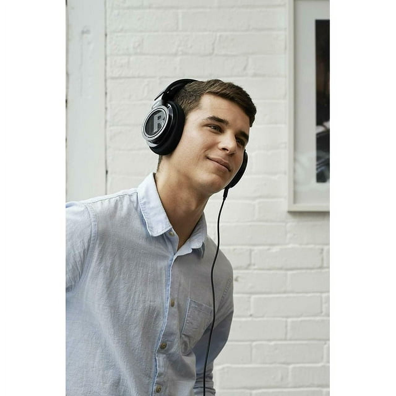 Philips Over-Ear Wired Headphones Stereo PC Headset Open Back Headphones with Cord HiFi Headphones - SHP9500