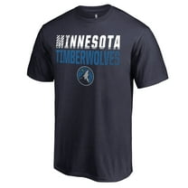 Men's Navy Minnesota Timberwolves Fade Out T-Shirt