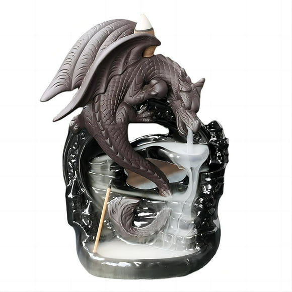 Purple Sand Reflux Incense Burner Ceramic Reflux Incense Holder Incense Holder Ornaments Crafts