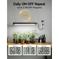 thumbnail image 2 of ZJQYDS Digital Programmable Outlet Timer Plug Indoor Short Period Repeat Cycle Timer Switch with 24 Hour Countdown Delay ON/Off for Electrical Power (120V, 15A), 2 of 7