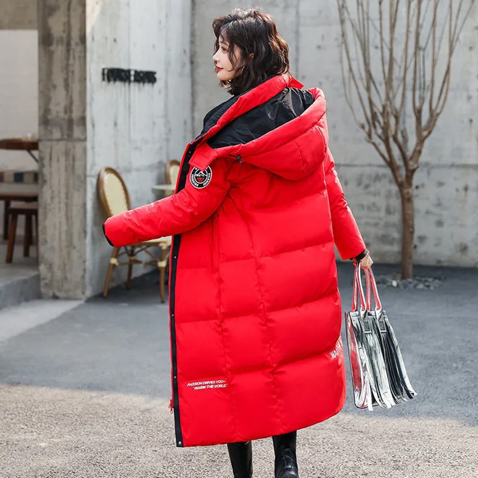 Oversized Long Puffer Coat