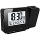 thumbnail image 1 of Reloj despertador con proyector Reloj despertador de proyección digital Pantalla LED Reloj despertador con carga USB, Despertadores matutinos con pantalla de temperatura y hora, 1 of 5