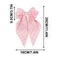 thumbnail image 4 of Sentmoon Pinces à Cheveux Cadeaux de la Saint-Valentin Épingles à Cheveux pour Femmes Journée Nœud Pince à Cheveux Assiettes pour Femmes Pince à Cheveux Arrière de la Tête Pince à Ressort Accessoires pour Cheveux, 4 of 6